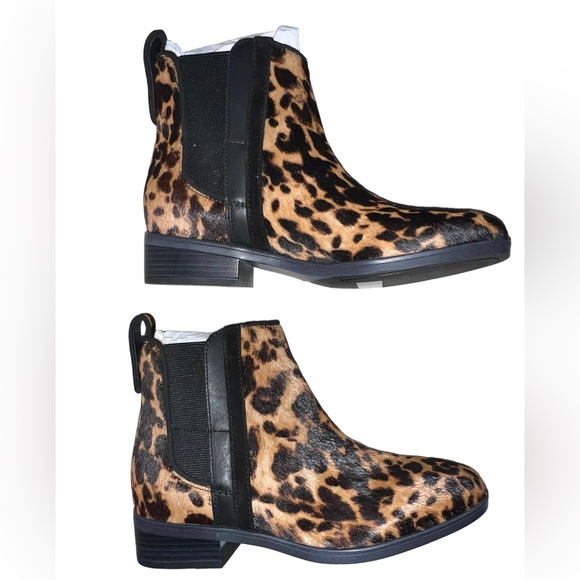 🐆 NWB! Rockport Leopard Booties - Picture 4 of 7